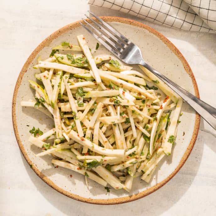 AppleCelery Root Salad America's Test Kitchen Recipe