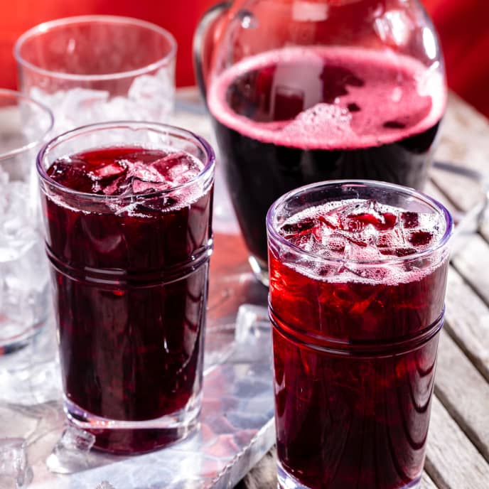 Hibiscus Iced Tea