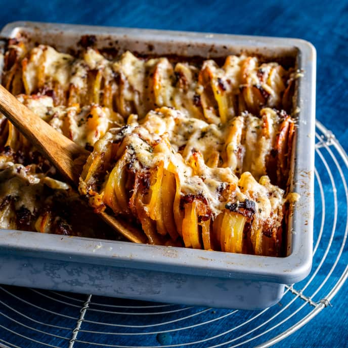 Hasselback Potato Casserole