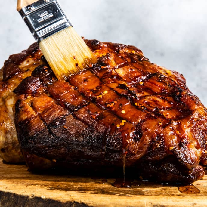 Honey-Glazed Pork Shoulder
