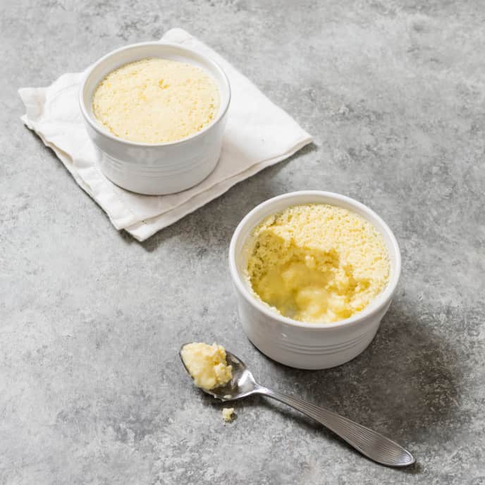 SlowCooker Individual Lemon Pudding Cakes America's Test Kitchen Recipe