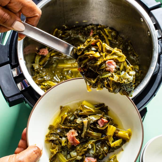 Southern collard greens instant pot clearance