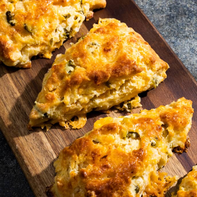 Jalapeño-Cheddar Scones