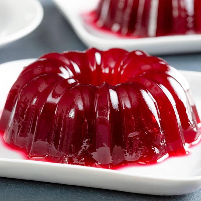 Jellied Cranberry Sauce with Lemon and Rosemary