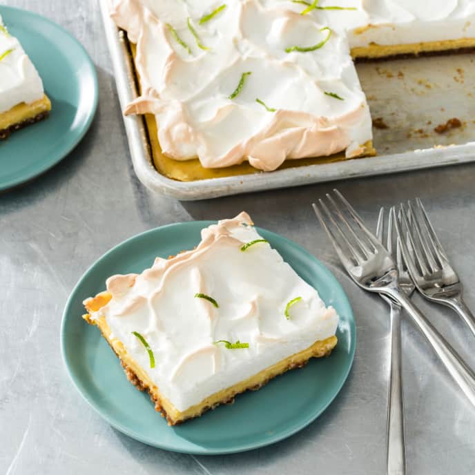 Key Lime Meringue Slab Pie America's Test Kitchen Recipe