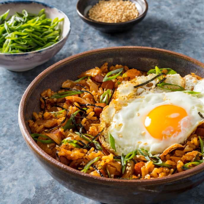 Kimchi Rice Bowl - In the Kitch