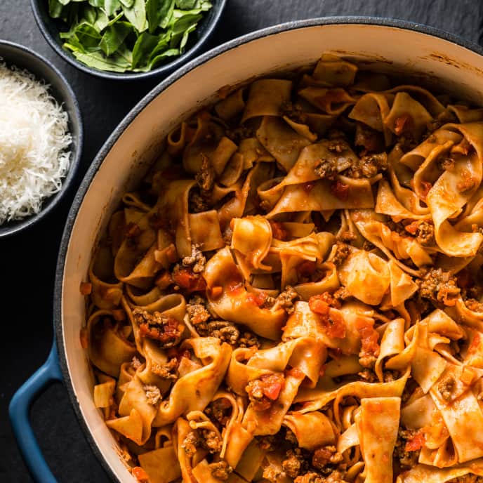 Lamb Ragu with Pappardelle America's Test Kitchen Recipe
