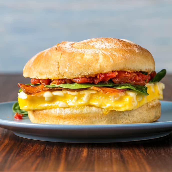 Toaster Oven Breakfast Sandwich