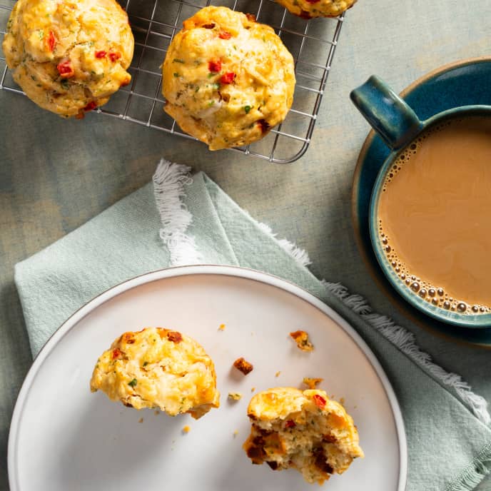 Manchego and Chorizo Muffins | America's Test Kitchen Recipe