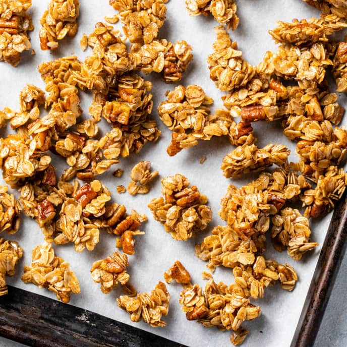 Maple-Pecan Skillet Granola