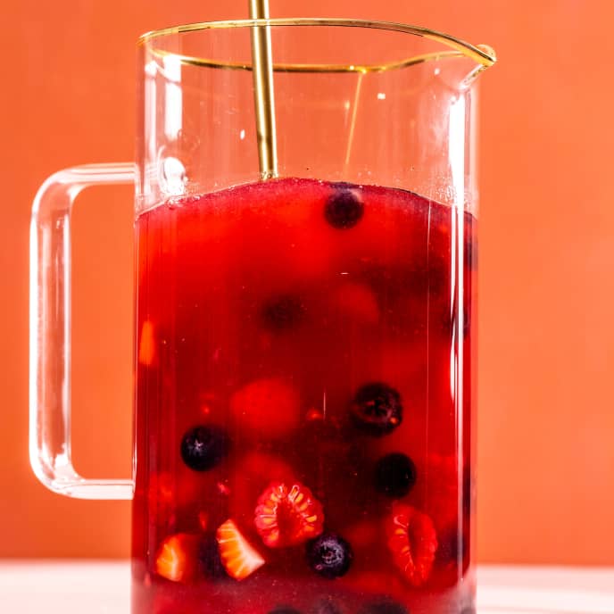 Mixed Berry Rosé Sangria