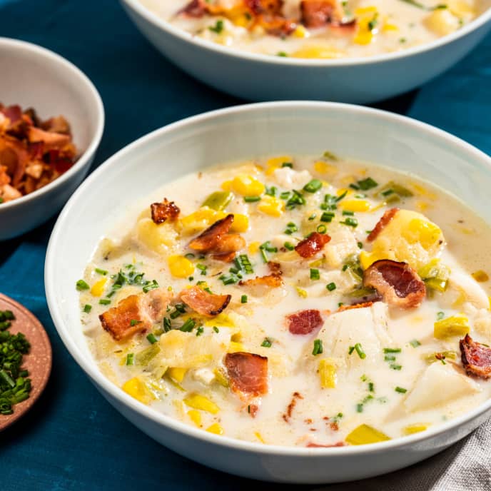 Instant Pot New England Fish Chowder