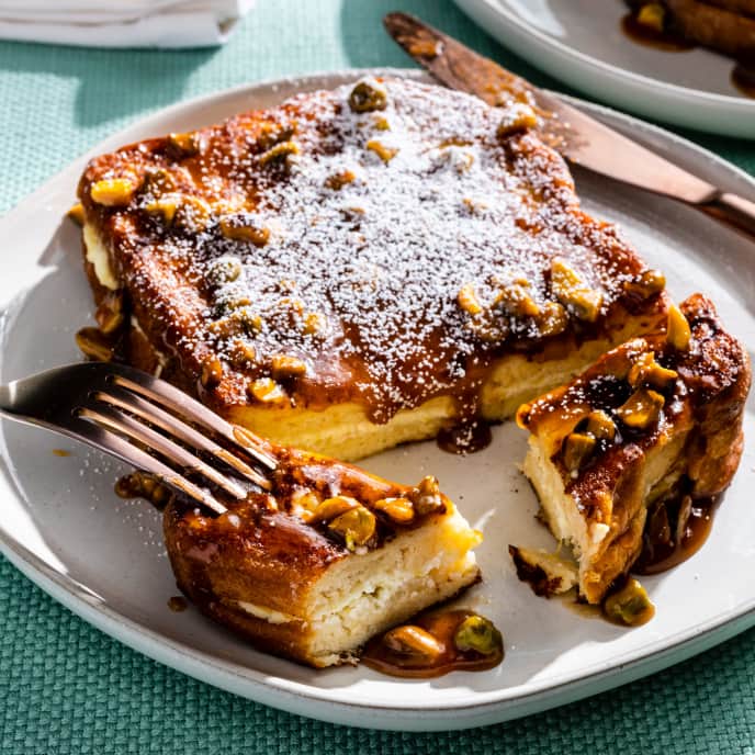 Ricotta-Stuffed French Toast for Two