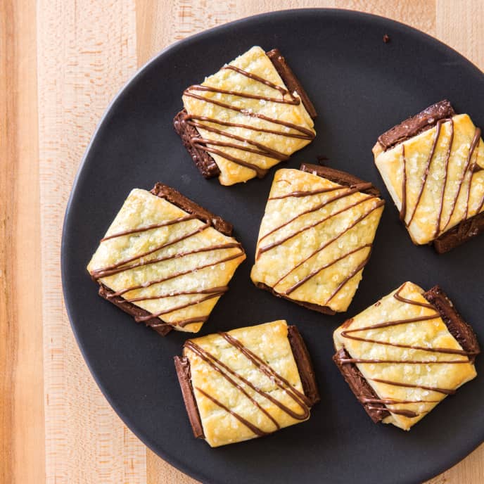 Chocolate Croissant Cookies