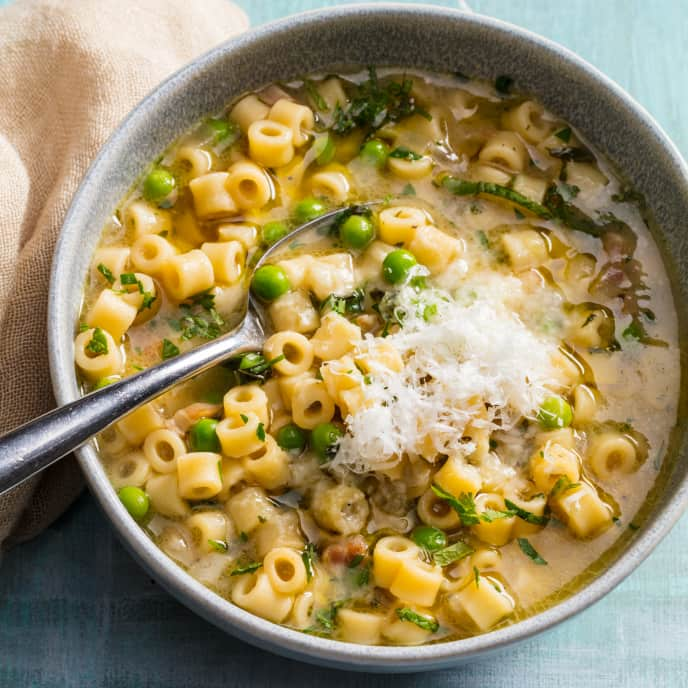 Pasta e Piselli (Pasta and Peas) America's Test Kitchen Recipe