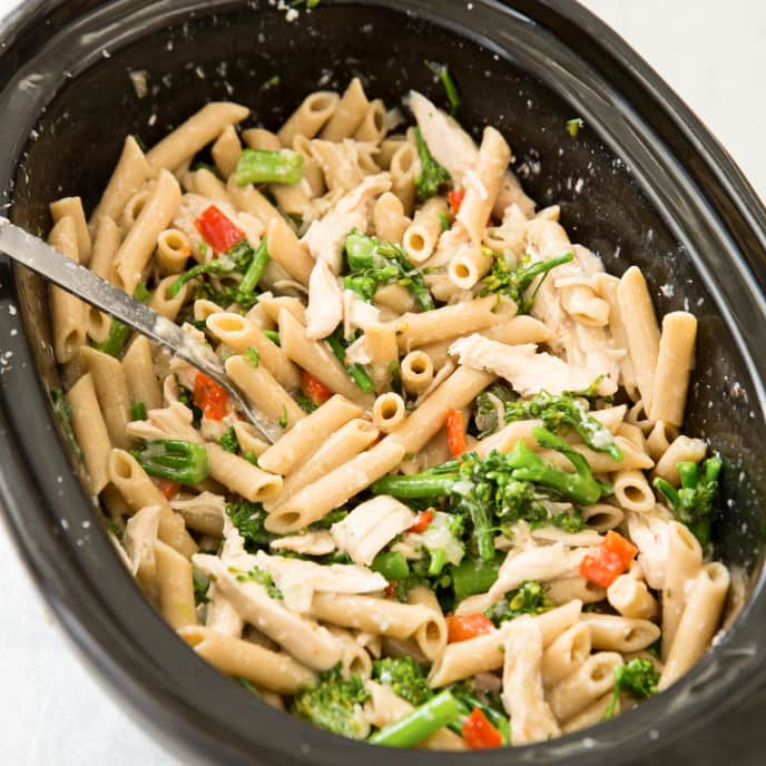 SlowCooker Chicken and Broccolini Sauce America's Test Kitchen Recipe