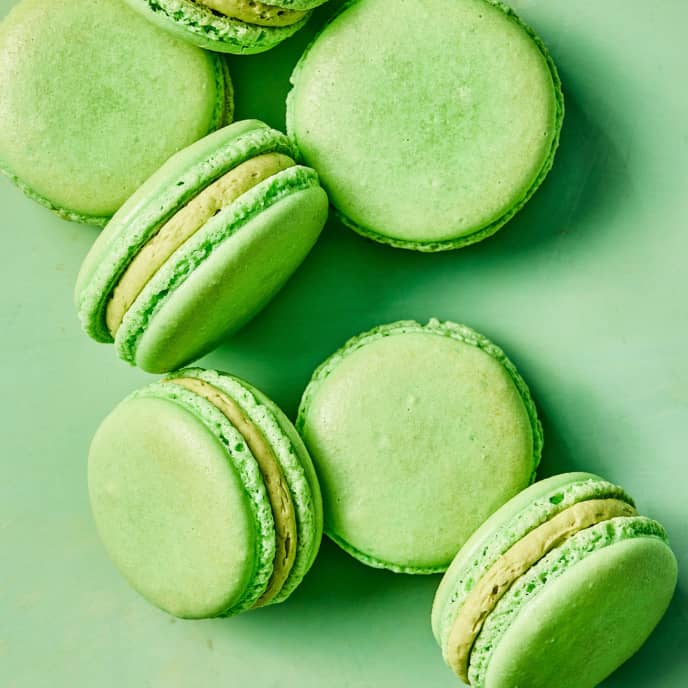 Macarons with Pistachio Buttercream America's Test Kitchen Recipe