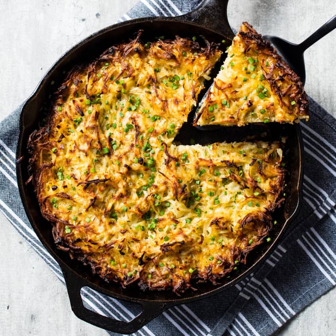 Cast Iron Potato Kugel