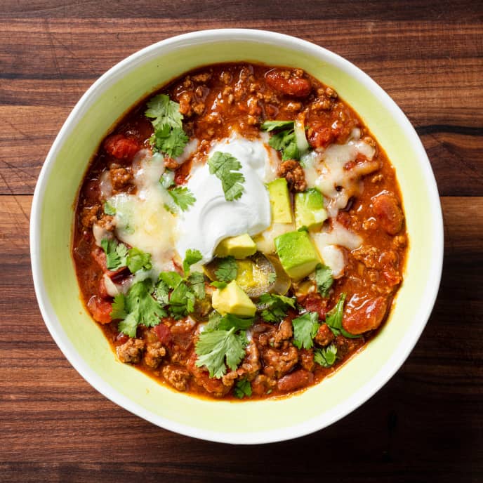 Quick Beef and Bean Chili