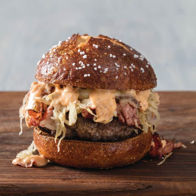 Reuben Burgers America's Test Kitchen Recipe