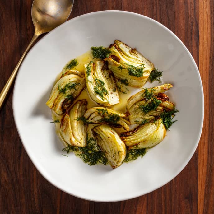 AirFryer Roasted Fennel with OrangeHoney Dressing America's Test