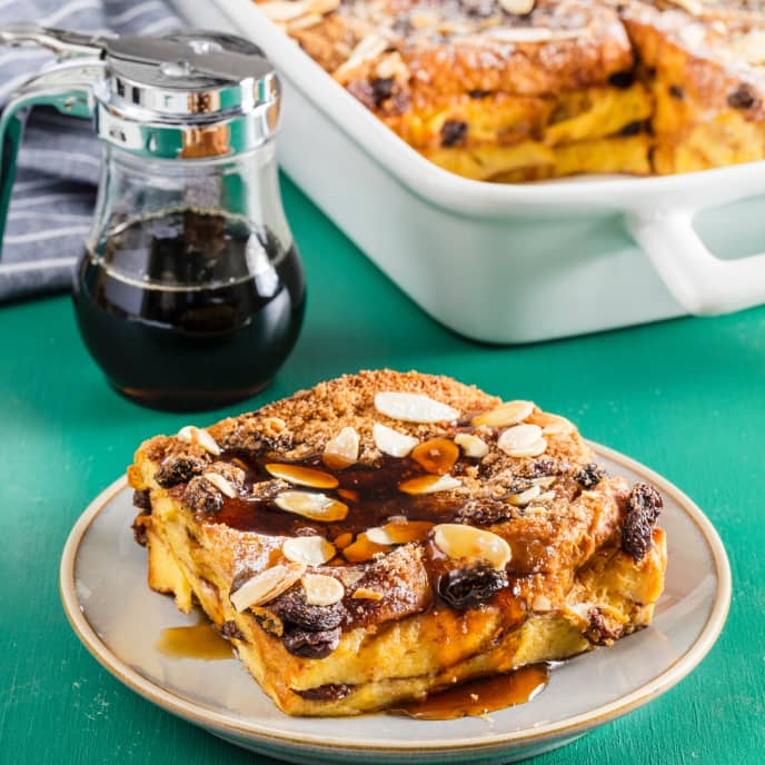 RumRaisin French Toast Casserole America's Test Kitchen Recipe
