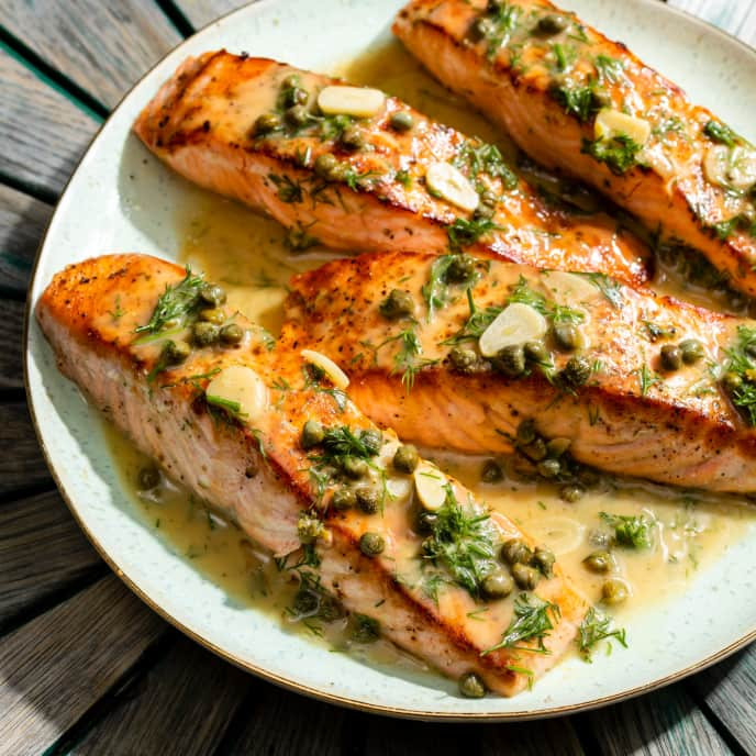 Salmon Piccata | America's Test Kitchen Recipe