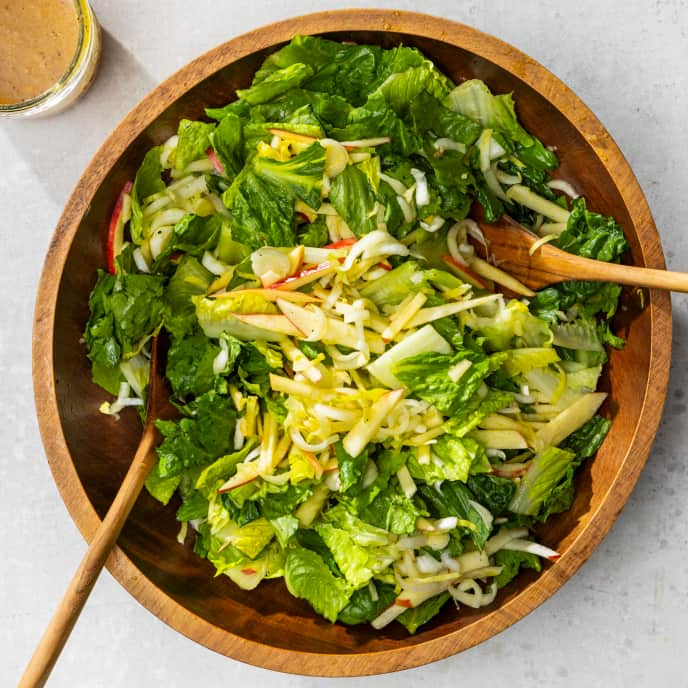 Simple Green Salad with Orange-Lime Vinaigrette