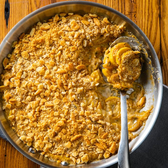 Skillet Squash Casserole