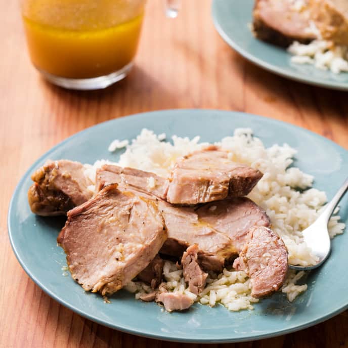 SlowCooker Cuban Pork Roast with Mojo Sauce America's Test Kitchen