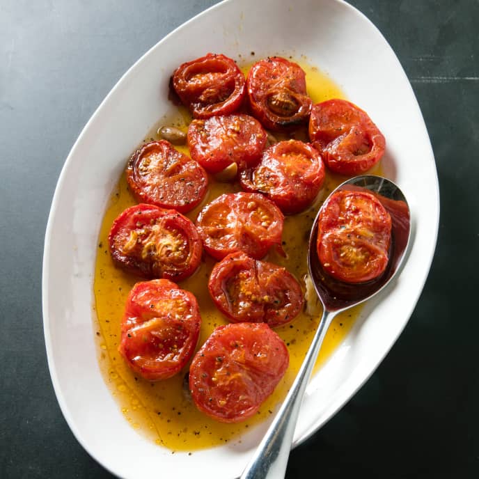SlowCooker SlowCooked Tomatoes With Olive Oil America's Test