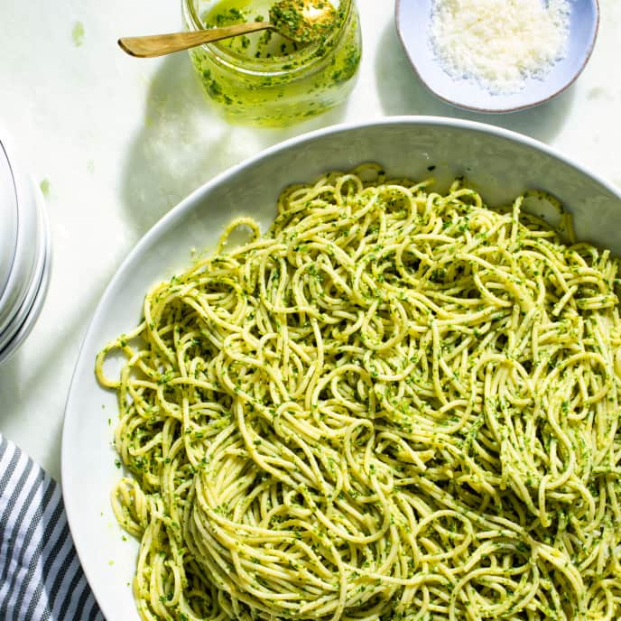 Spaghetti with Pesto