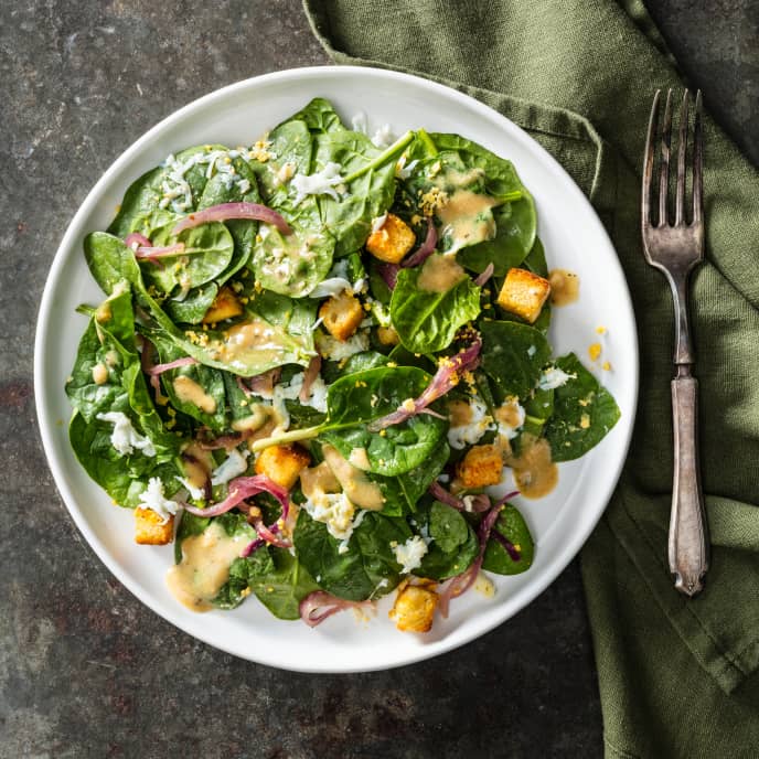 Springtime Spinach Salad