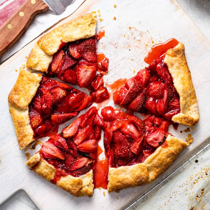 Strawberry Galette