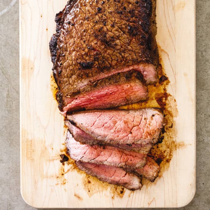 Cast Iron Marinated London Broil