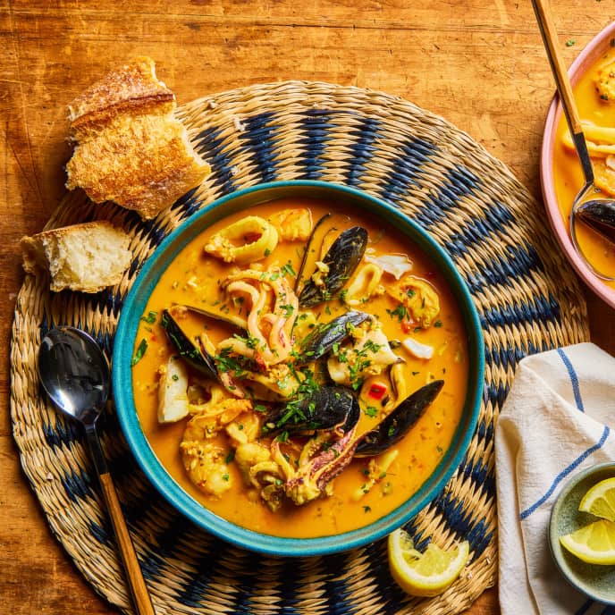 Zarzuela (Spanish Seafood Stew) | America&rsquo;s Test Kitchen Recipe