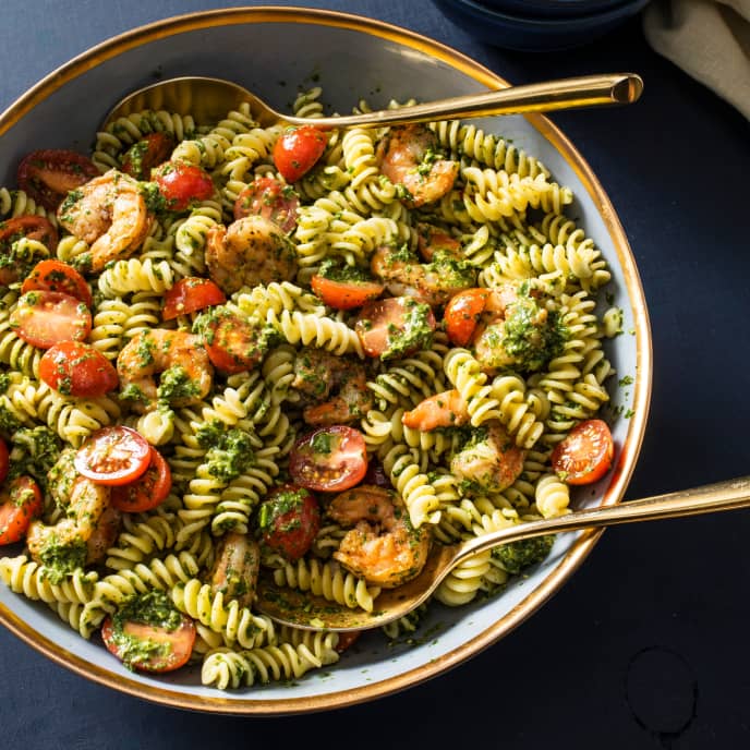 Zesty Shrimp Pasta Salad America's Test Kitchen Recipe