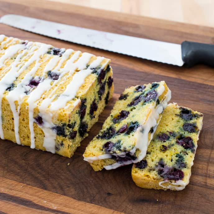 SlowCooker Blueberry Cornmeal Tea Cake America's Test Kitchen Recipe