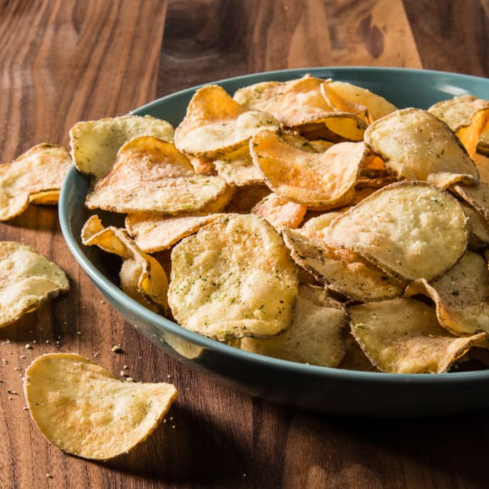 Buttermilk Chive Kettle Potato Chips America's Test Kitchen Recipe