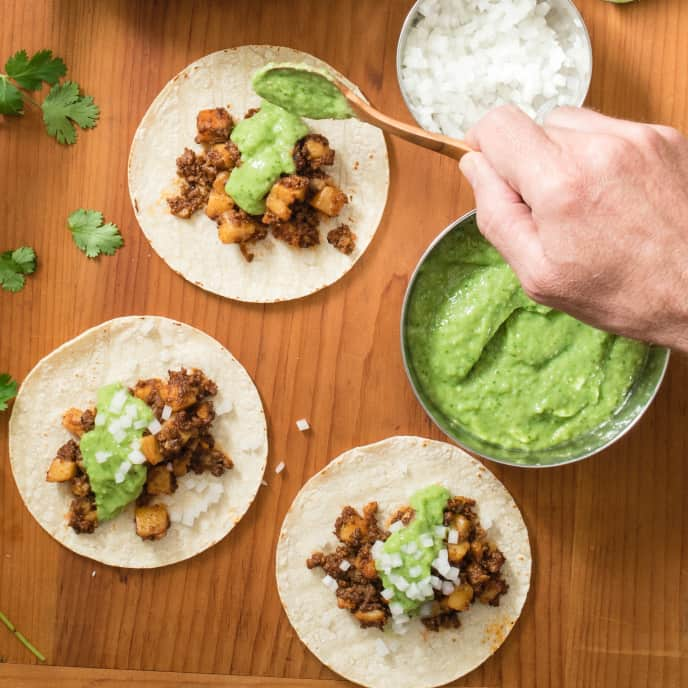 Tomatillo–Avocado Sauce