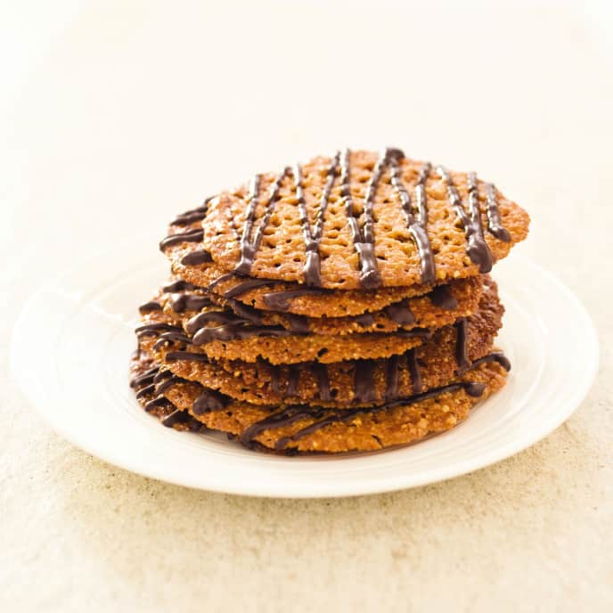 GlutenFree Florentine Lace Cookies America's Test Kitchen Recipe