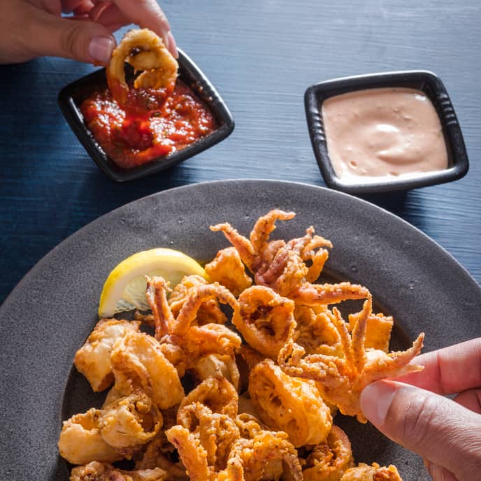 Fried Calamari for Two