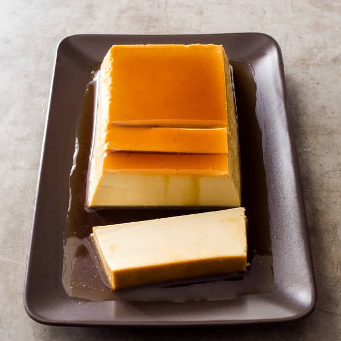 Maple Flan (Reduced Sugar)