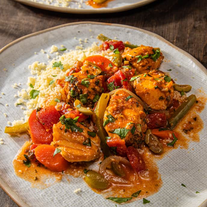 Moroccan Fish Tagine for Two Cook's Illustrated Recipe