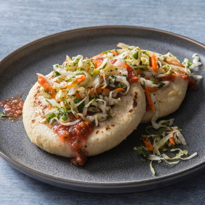 Pupusas Frijoles Con Queso