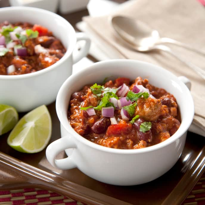 Slow-Cooker Turkey Chili