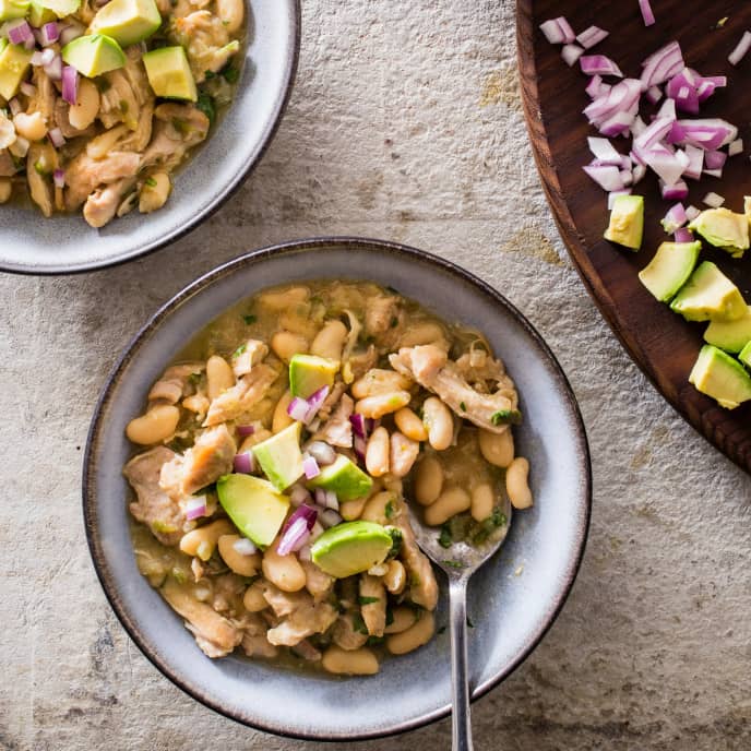 Slow-Cooker White Chicken Chili