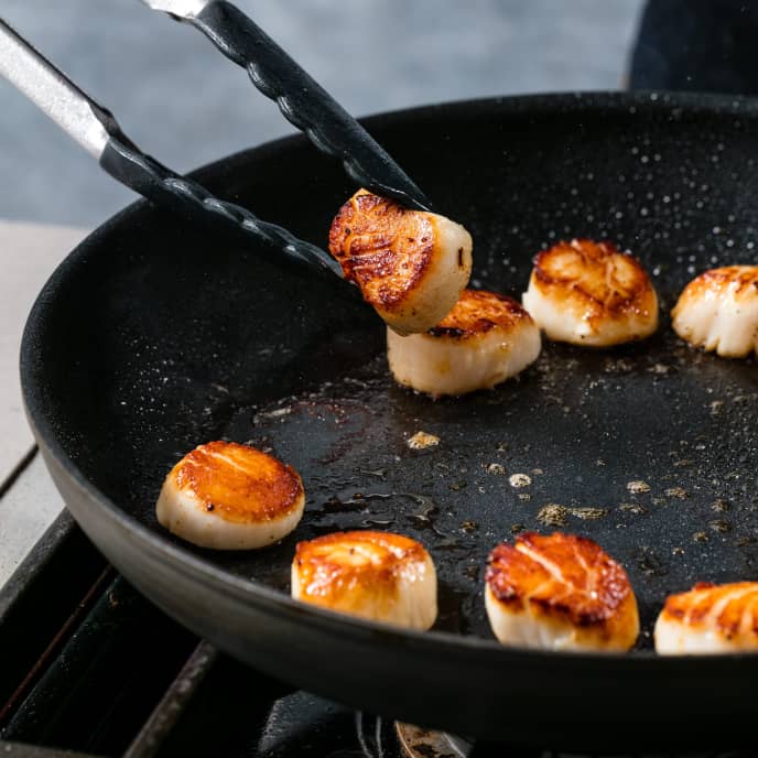 Simple Seared Scallops