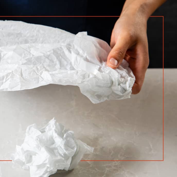 Why You Should Crumple Parchment Paper