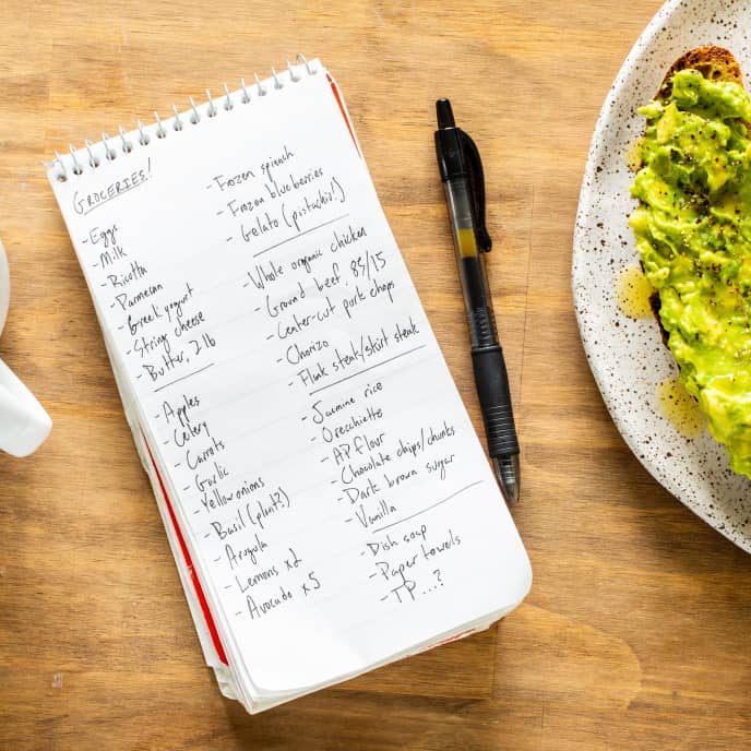 Writing the Perfect Grocery List Doesn't Have to Be a Chore - Eater